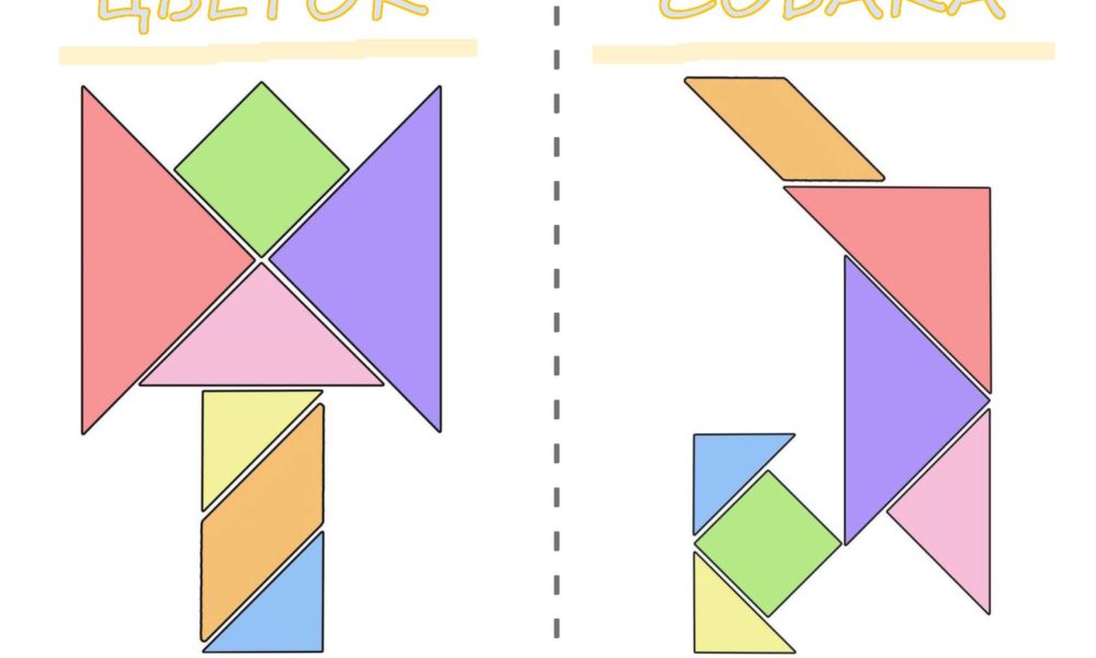 Como hacer un tangram